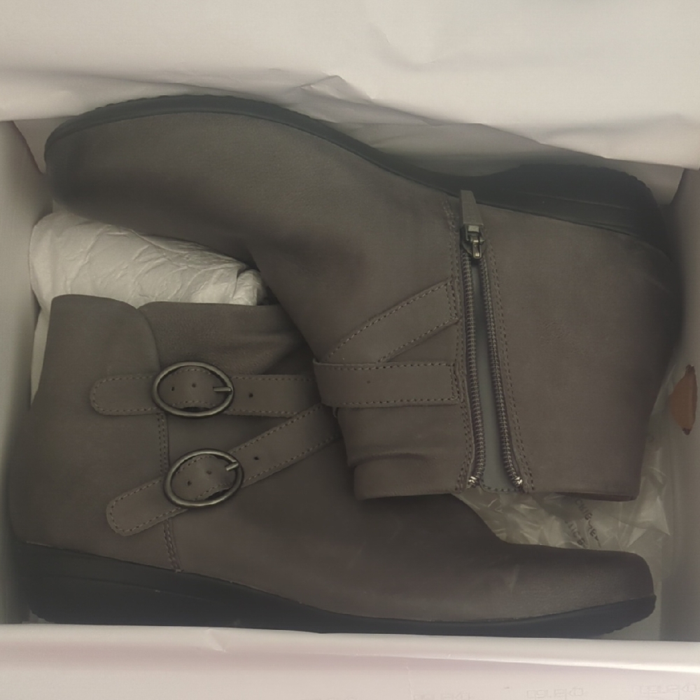 Gray Women's Ankle Boots